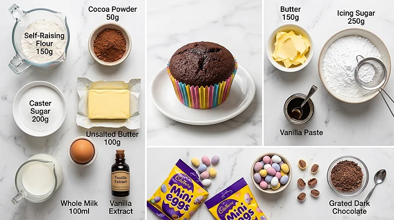 Easter-themed Cupcakes And Treats