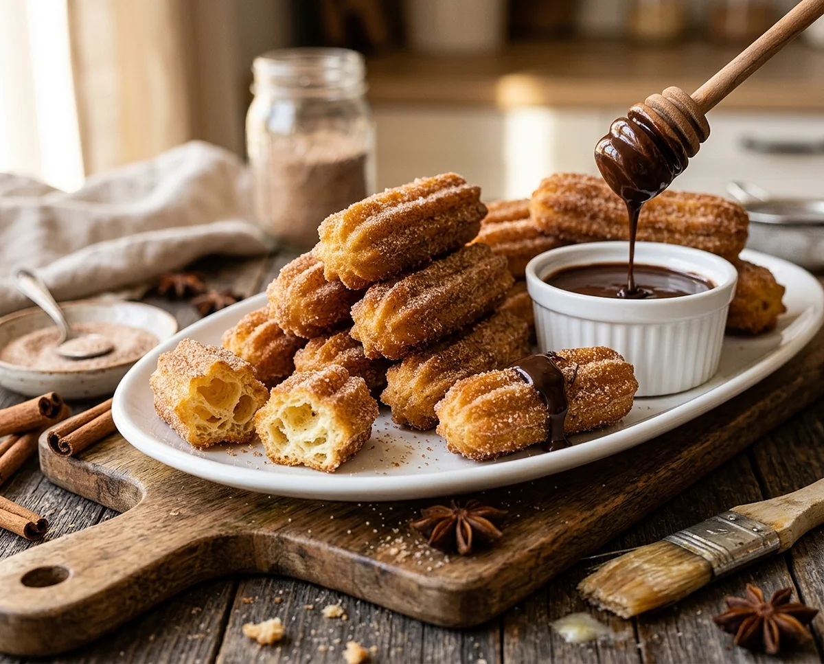 Easy Baked Churro Bites