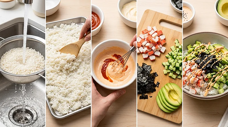 Easy California Sushi Bowl