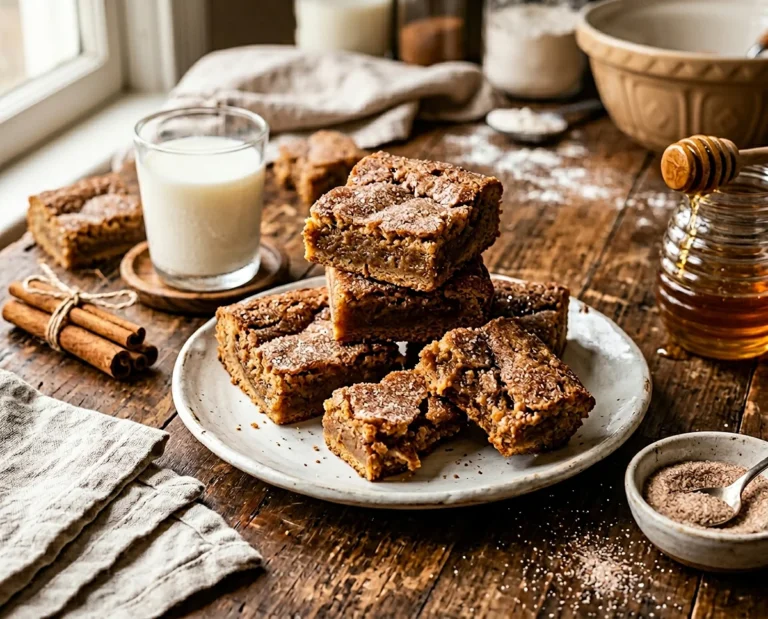 Easy Cinnamon Sugar Blondies