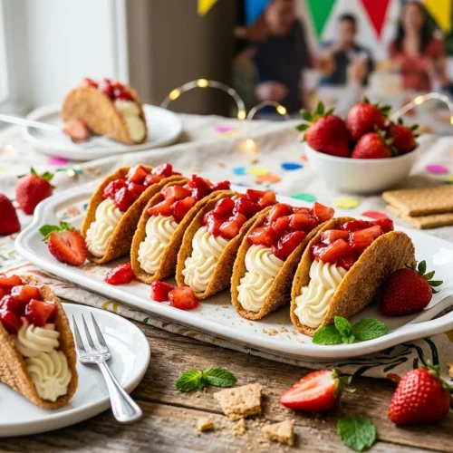 Easy Dessert Tacos 5 Easy Dessert Tacos
