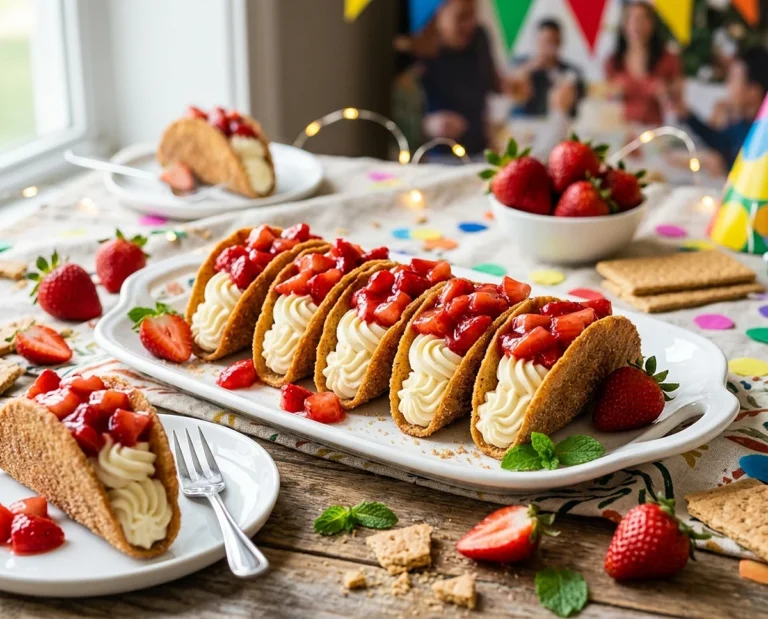 Easy Dessert Tacos