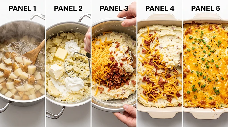 Easy Loaded Baked Potato Casserole