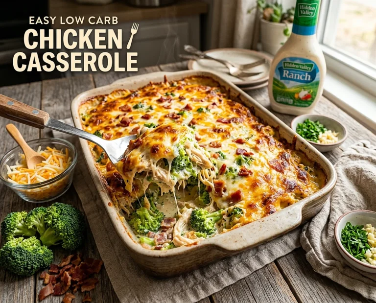 Easy Low Carb Chicken Casserole