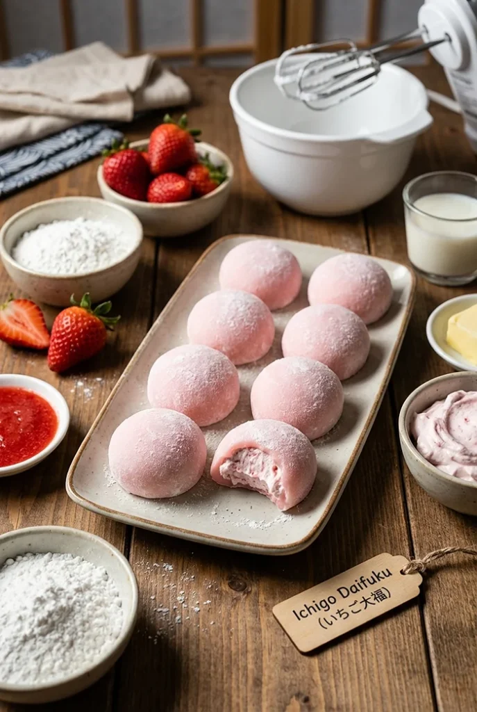 Strawberry Mochi Recipe 4 Easy Mochi Recipe Simple