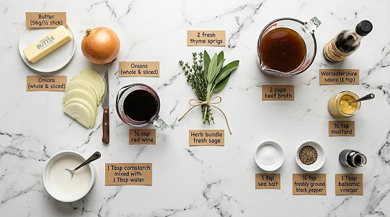 Easy Onion Gravy Recipe