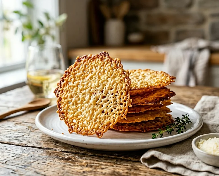 Easy Parmesan Crisps
