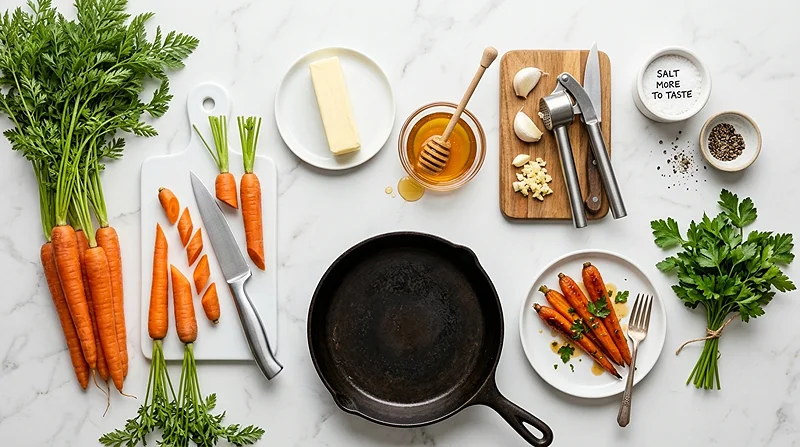 Honey Garlic Roasted Carrots 2 Easy Savory Side Dishes