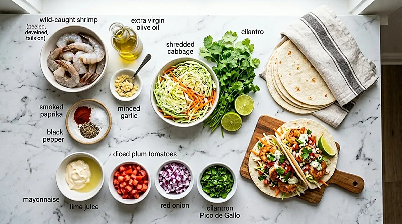 Easy Shrimp Tacos