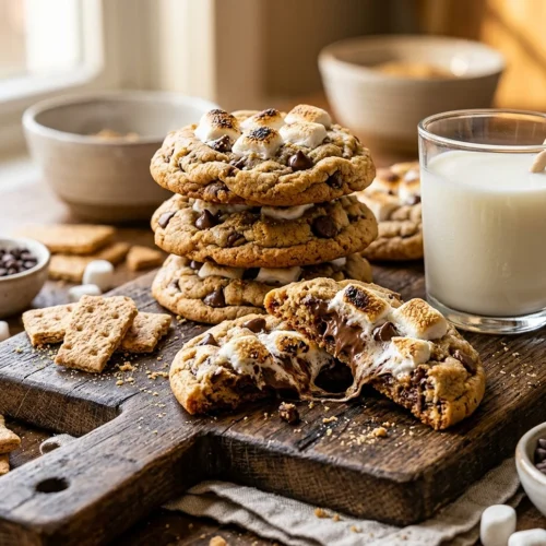 Easy S'mores Cookies