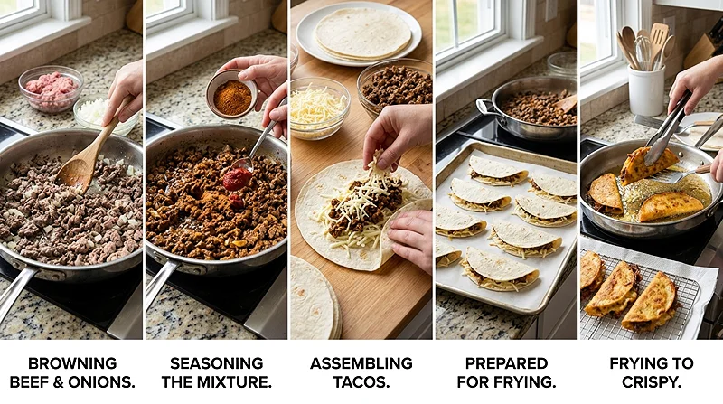 Crispy Beef Tacos 3 Easy Snack Recipes