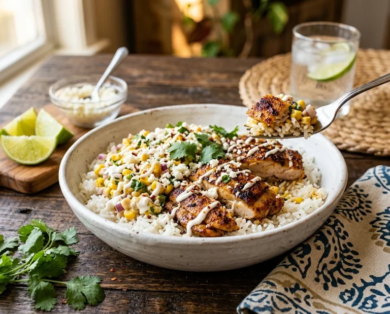 Easy Street Corn Chicken Bowl