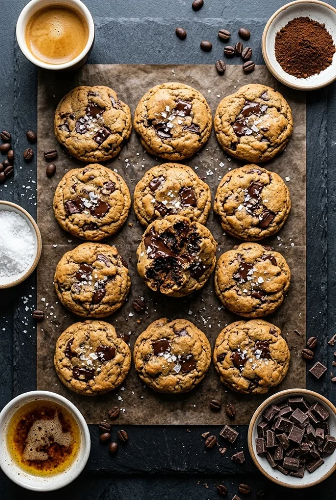 Espresso Chip Cookies