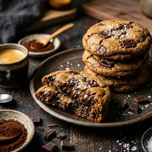 Espresso Chocolate Chip Cookies