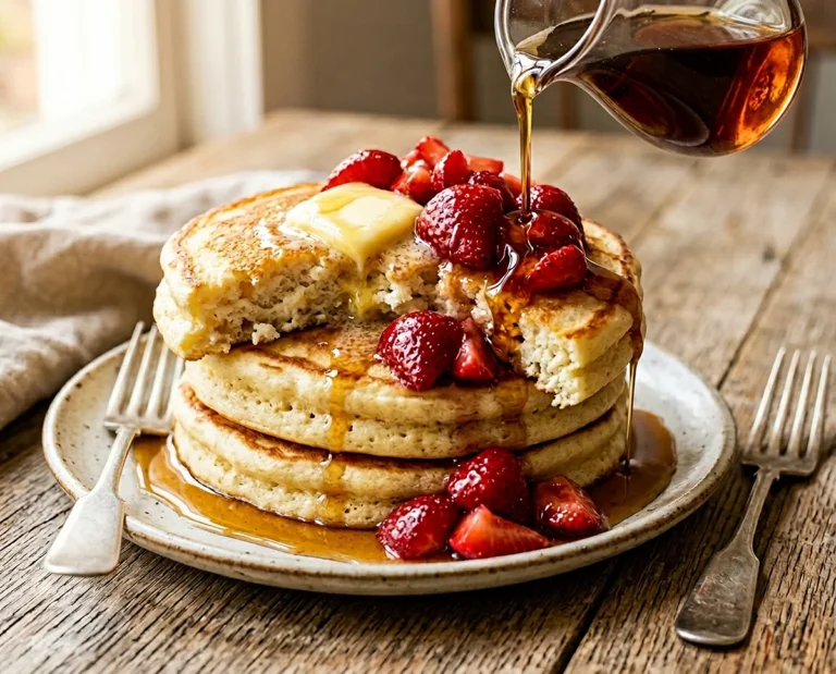 Fluffy Ricotta Pancakes