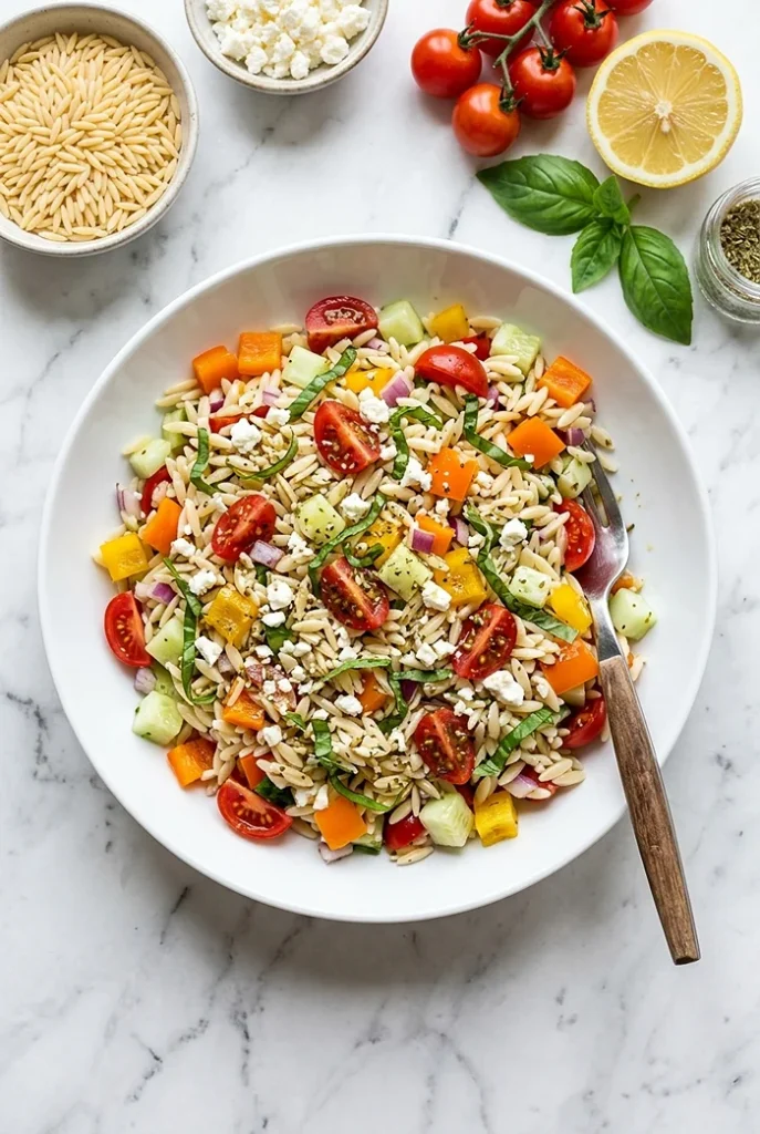 Orzo Salad Recipe 4 Fresh Orzo Salad