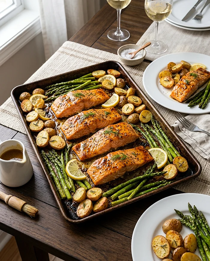 Garlic Herb Salmon Recipe