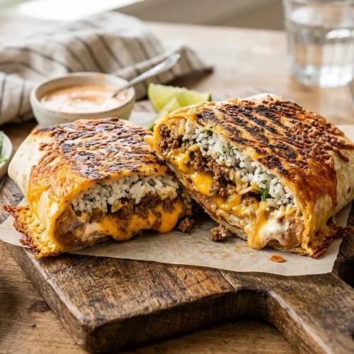 Grilled Cheese Burrito