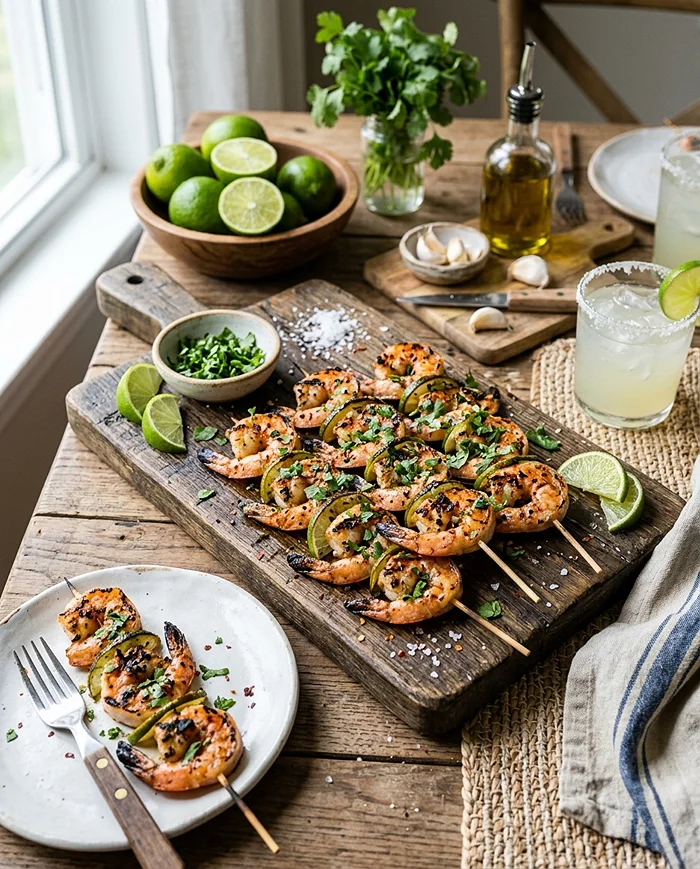 Margarita Grilled Shrimp Skewers 4 Grilled Shrimp Meal Inspiration
