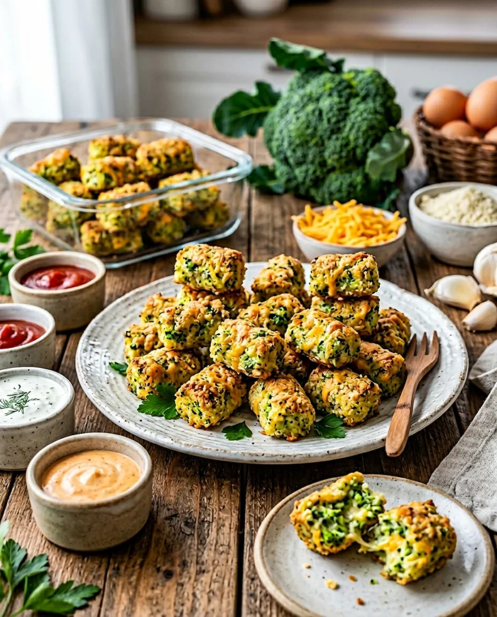 Healthy Broccoli Tater Tots