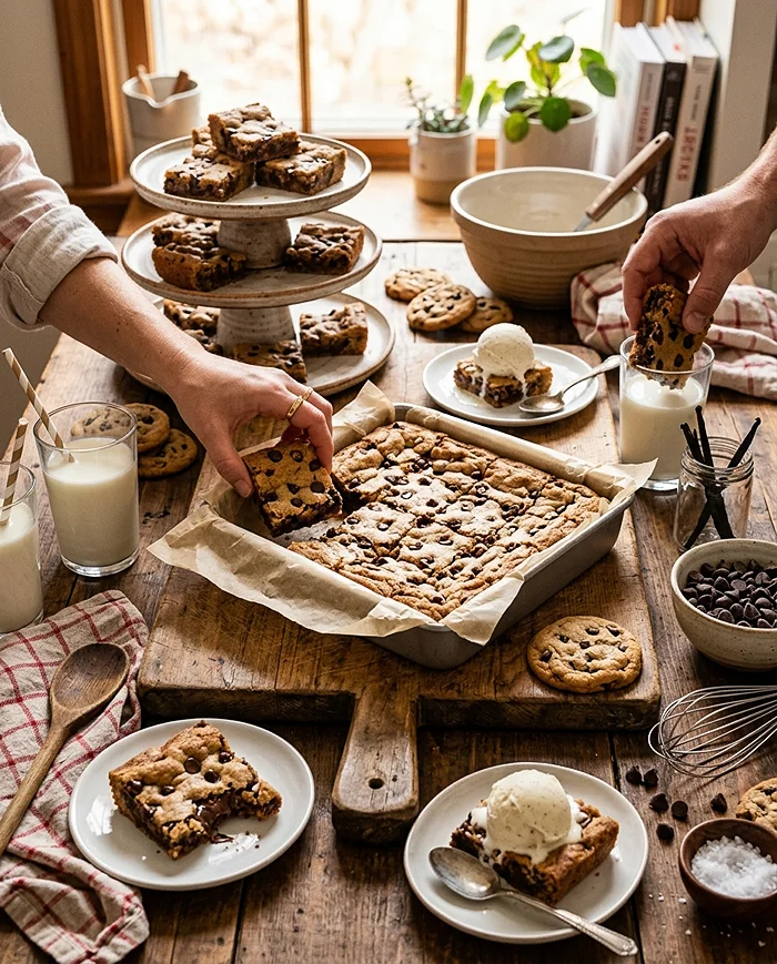Homemade Cookie Bars