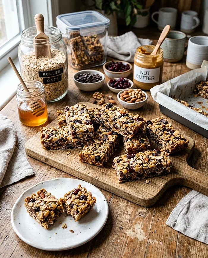 No Bake Granola Bars 4 Homemade Granola Bars No Peanut Butter