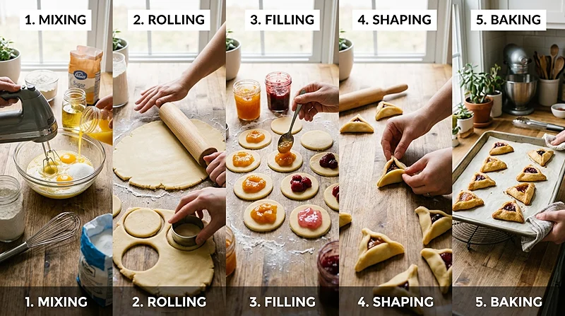 Homemade Hamantaschen