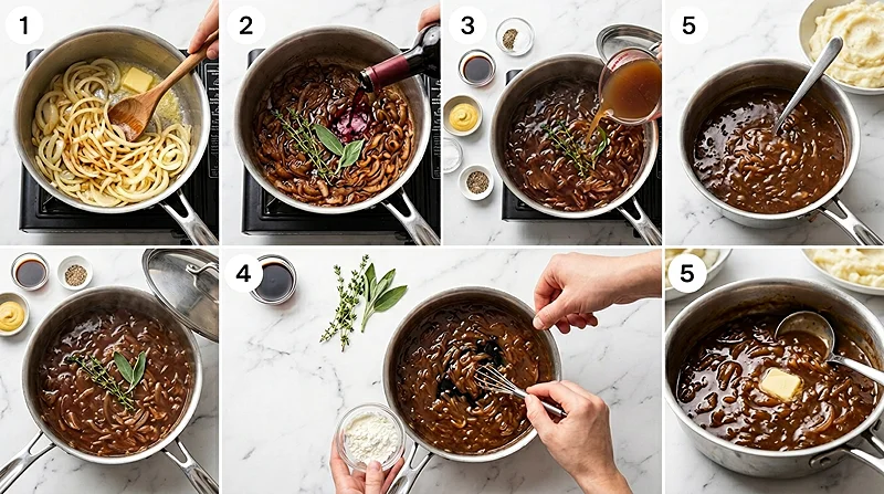 Homemade Onion Gravy