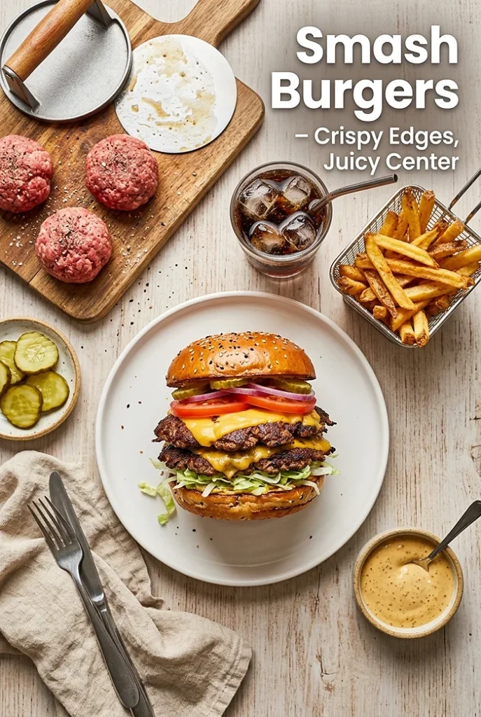 Homemade Smash Burger Recipe