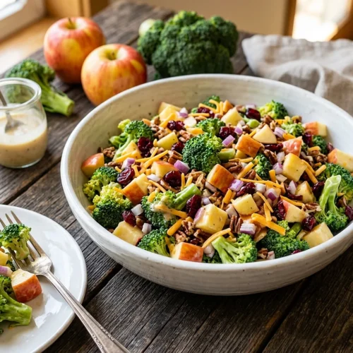 Honeycrisp Apple Broccoli Salad 5 Honeycrisp Apple Broccoli Salad
