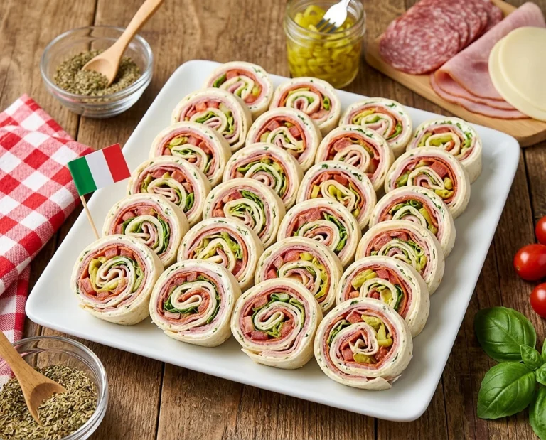 Italian Pinwheels Recipe