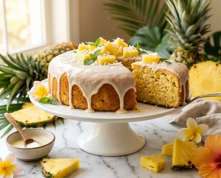 Juicy Pineapple Heaven Cake Recipe