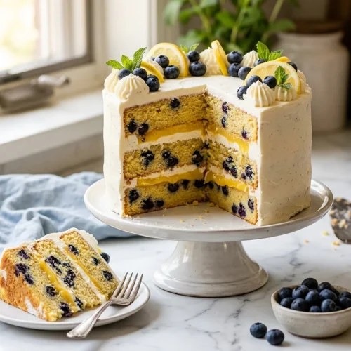 Lemon Blueberry Cake