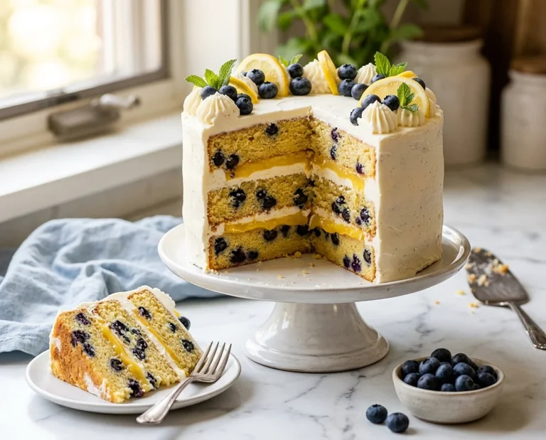 Lemon Blueberry Cake