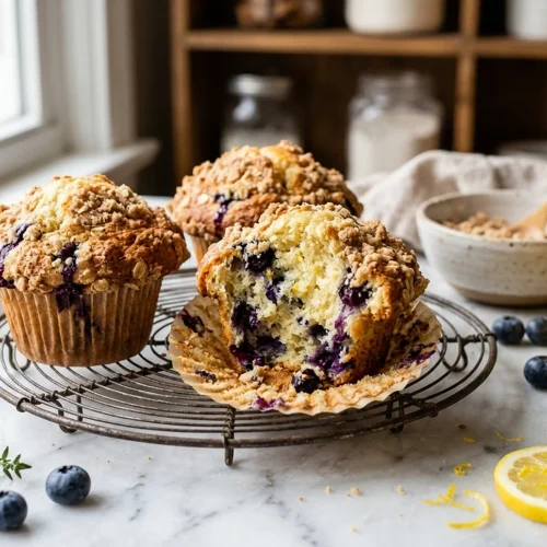 Lemon Blueberry Muffins
