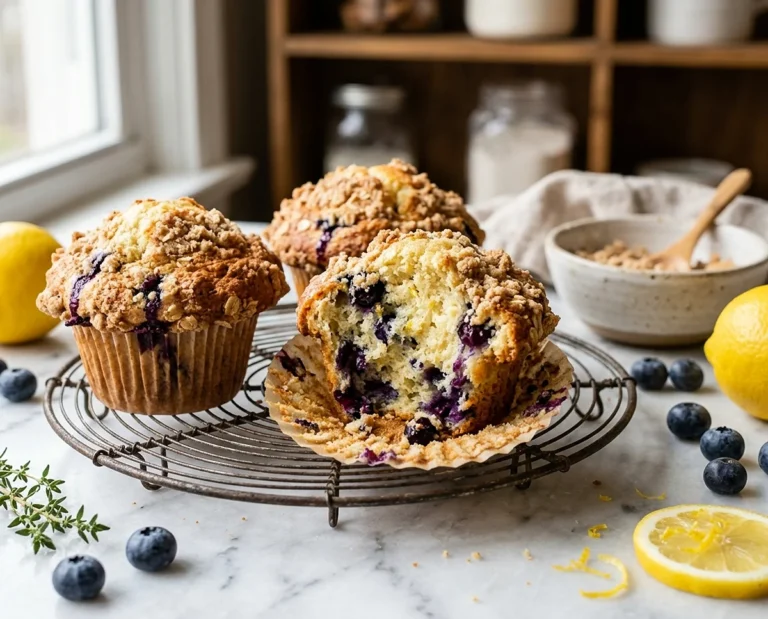 Lemon Blueberry Muffins