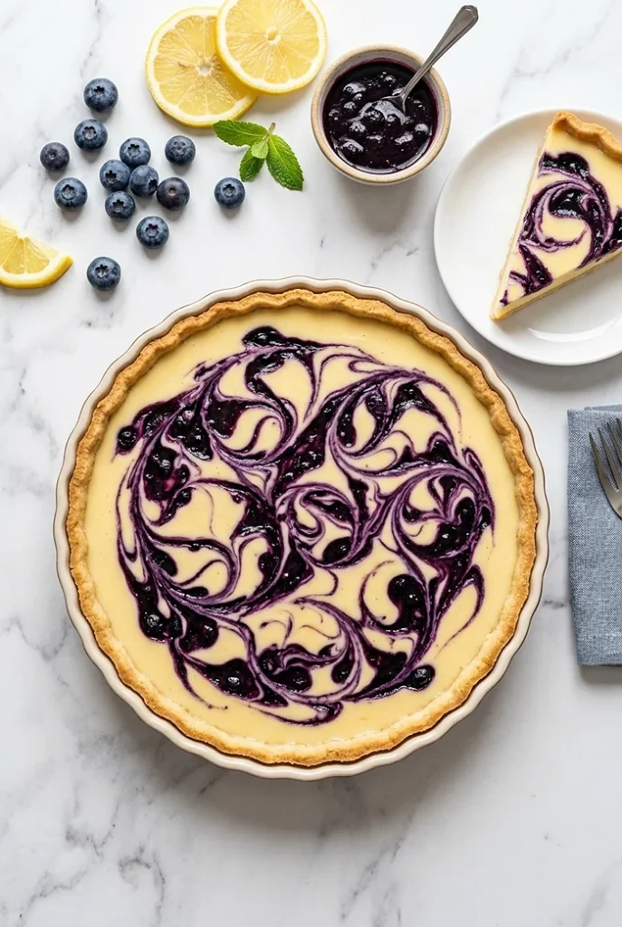 Lemon Blueberry Tarts