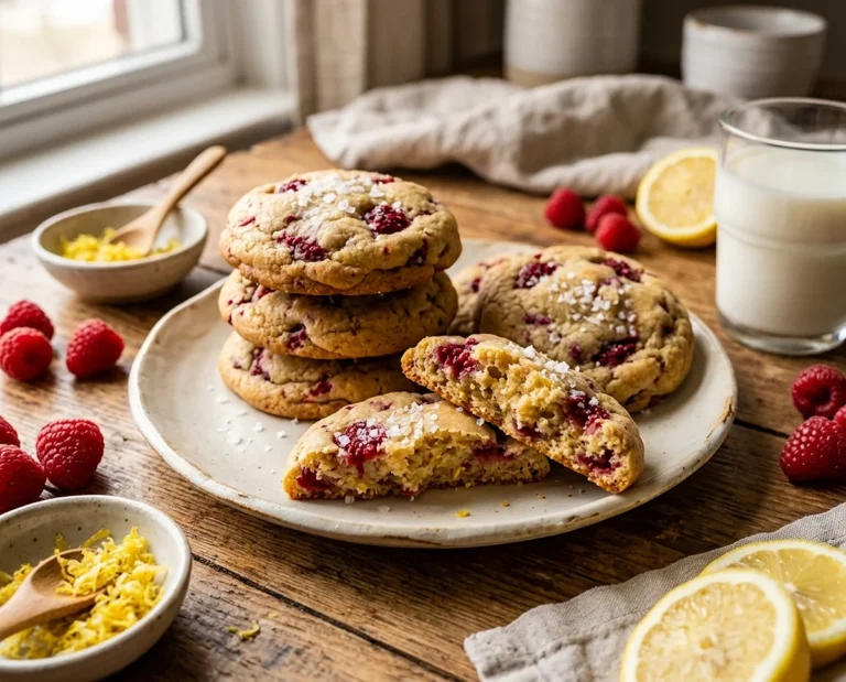 Lemon Raspberry Cookies