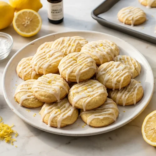 Lemon Sugar Cookies Recipe