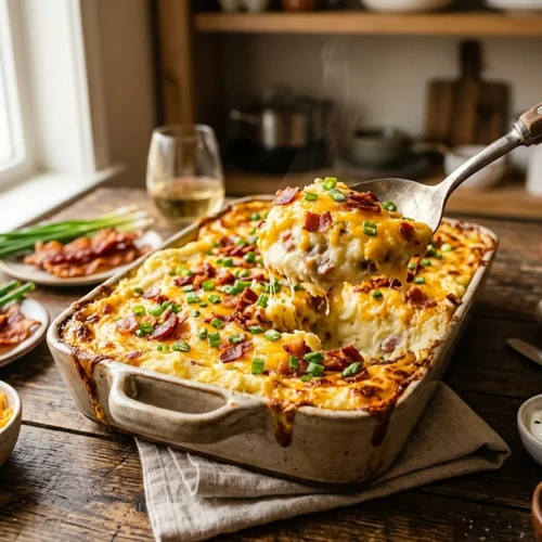 Loaded Baked Potato Casserole