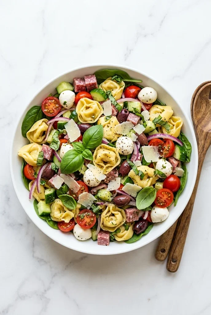 Italian Tortellini Pasta Salad 4 Lunch Prep Salad Ideas