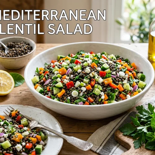 Mediterranean Lentil Salad 5 Mediterranean Lentil Salad