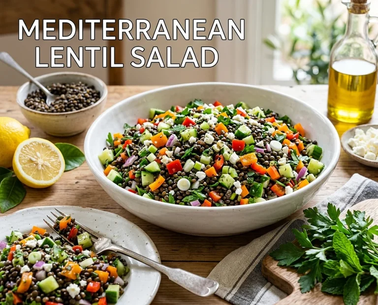 Mediterranean Lentil Salad