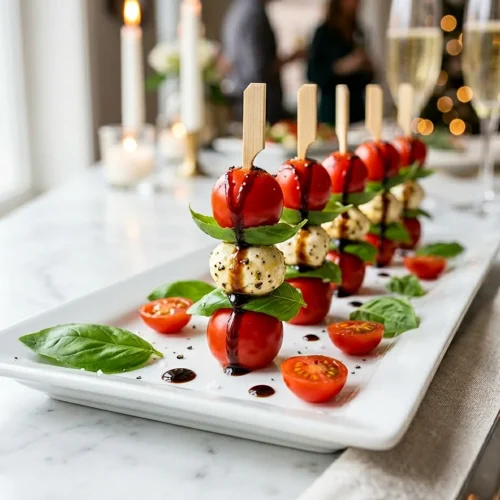 Mini Caprese Skewers