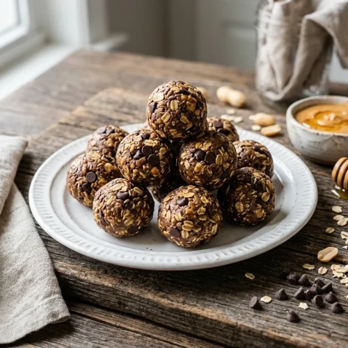 No-Bake Chocolate Peanut Butter Protein Balls 5 No-Bake Chocolate Peanut Butter Protein Balls