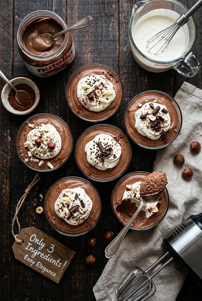No Bake Nutella Dessert