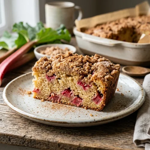 Oma's Rhubarb Cake