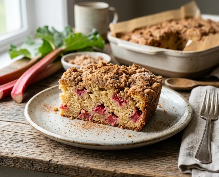 Oma's Rhubarb Cake