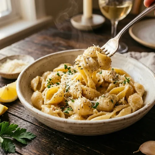 One-Pan Garlic Butter Pasta 5 One-Pan Garlic Butter Pasta