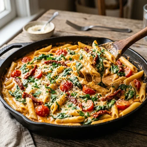 One-Pot Creamy Tuscan Pasta